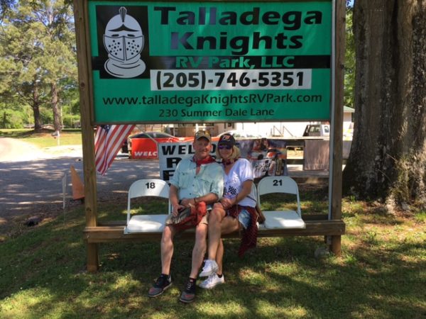 Talladega Knights RV Park only 800 feet from Talladega Speedway Lincoln Alabama | 205.746.5351